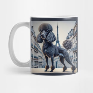 Avant-Garde French Poodle Mug